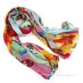 Gorgeous red butterfly print new styles fashion scarf shawl